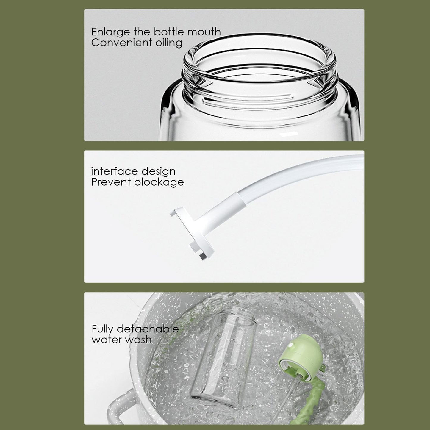 SprayChef™: Dispensador De Aceite 2 En 1 que controla y simplifica tu cocina
