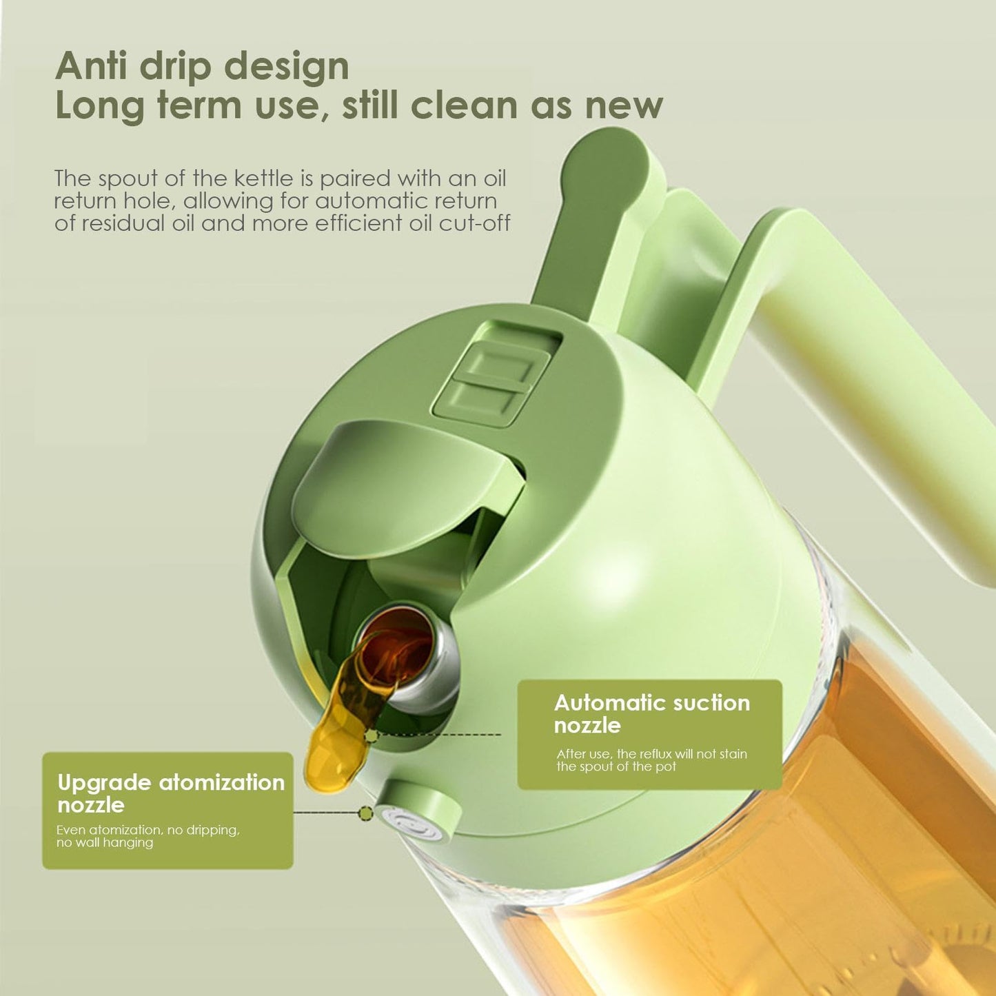SprayChef™: Dispensador De Aceite 2 En 1 que controla y simplifica tu cocina