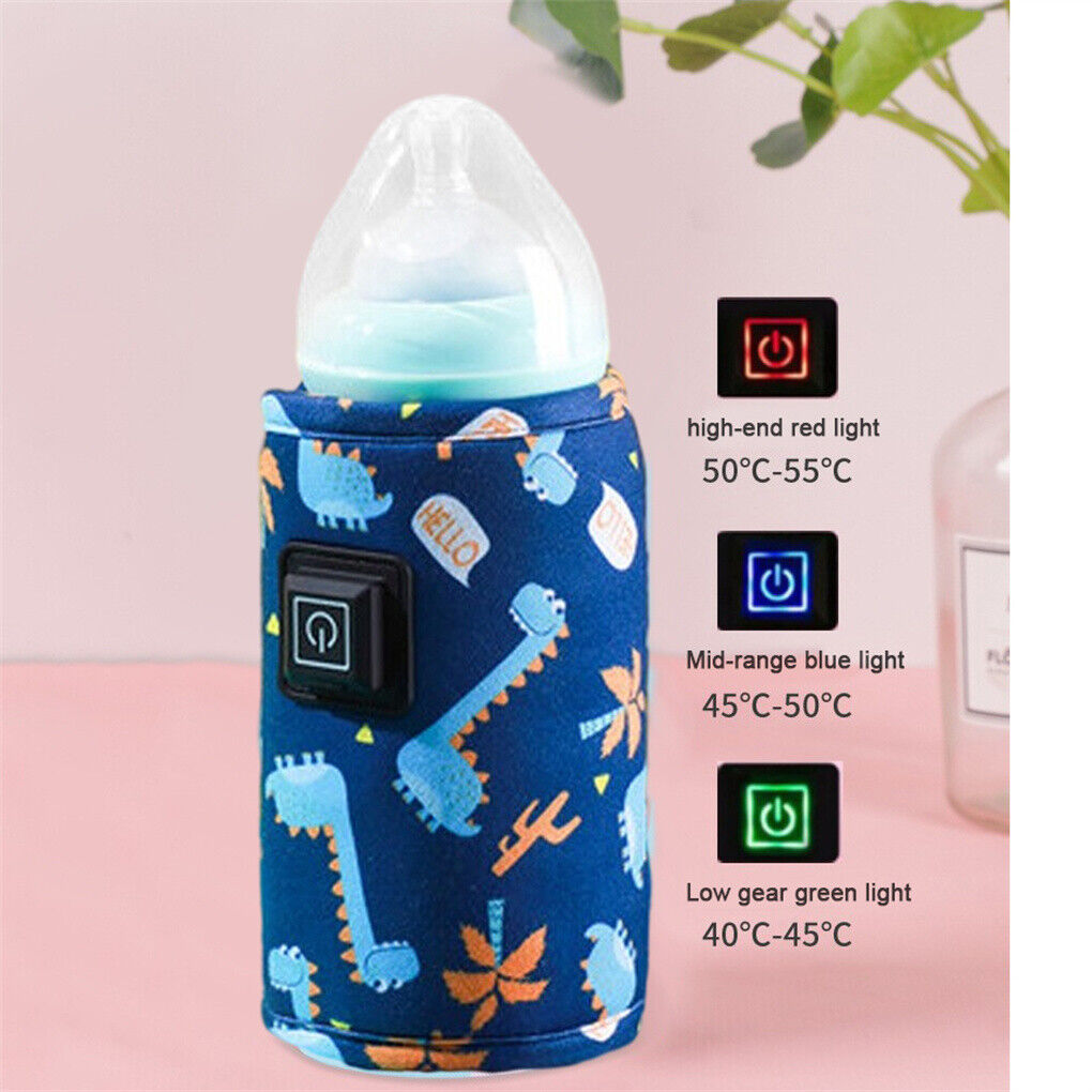 BabyWarm™: ¡Alimenta a tu bebé en cualquier lugar con la Funda Térmica USB para Teteros!