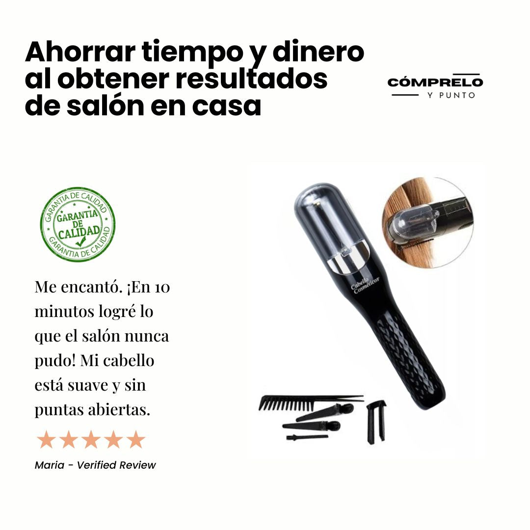 Hair Glow Pro: 💇‍♀️ ¡Despídete de las puntas abiertas sin cortar tu largo! ✨