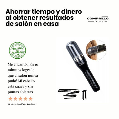 Hair Glow Pro: 💇‍♀️ ¡Despídete de las puntas abiertas sin cortar tu largo! ✨