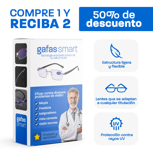 Compre 1 Lleve 2 - Gafas Inteligentes Titanium SmartVision