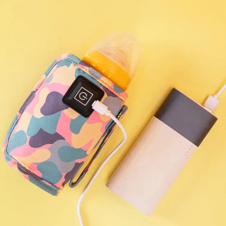 BabyWarm™: ¡Alimenta a tu bebé en cualquier lugar con la Funda Térmica USB para Teteros!